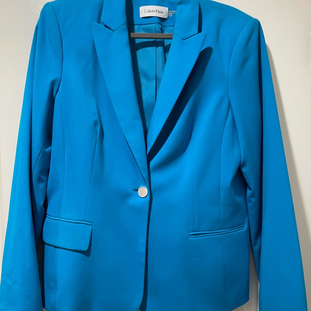 Calvin Klein skirt suit size 14